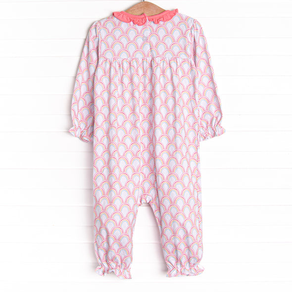 Rise and Shine Romper, Pink