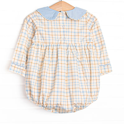 Perfect Day Plaid Bubble, Blue