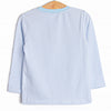 In the Patch Applique Top, Blue