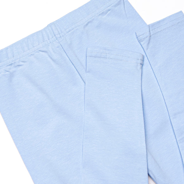 Color Block Clara Long Sleeve Legging Set, Blue