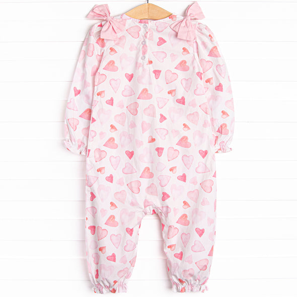 Paint My Love Romper, Pink