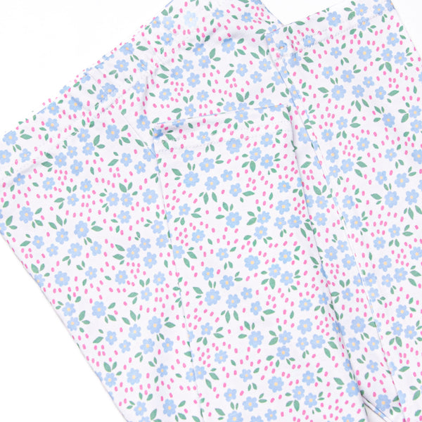 Flower Power Flutter Sleeve Legging Set, Pink