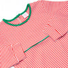 Seasonal Stripes Pima Romper, Red