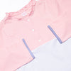 Color Block Clara Long Sleeve Dress, Pink
