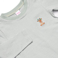 Guiding Light Embroidered Top, Green