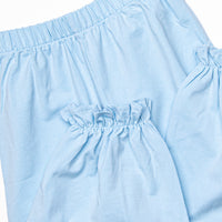 Over the Rainbow Smocked Pant Set, Blue
