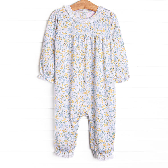 Sage Seasons in the Sun Romper, Yellow