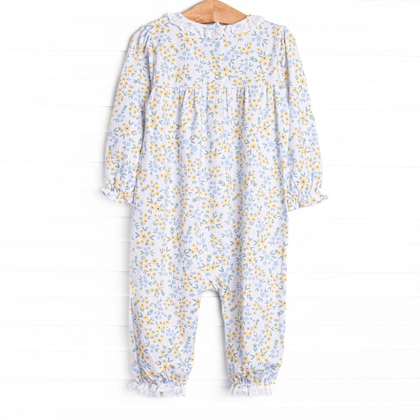 Sage Seasons in the Sun Romper, Yellow