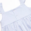 Carrot Cutie Applique Dress, Blue