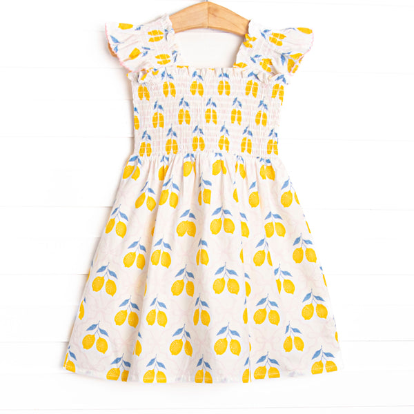 Lauren Lemonade Dress, Yellow