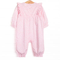 Delightful Days Romper, Pink