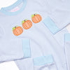 In the Patch Applique Romper, Blue