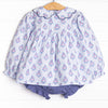 Blue Bud Bouquet Diaper Set, Blue