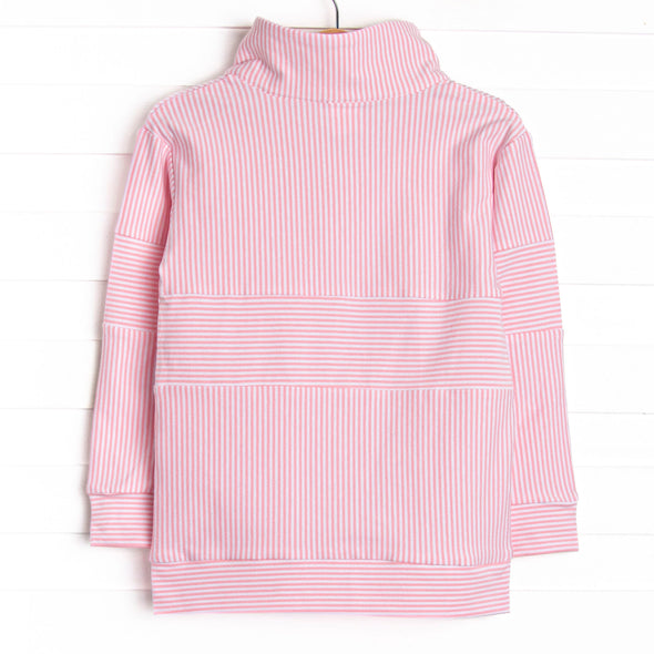 Simple Stripes Pullover, Pink