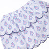 Blue Bud Bouquet Skirt Set, Blue