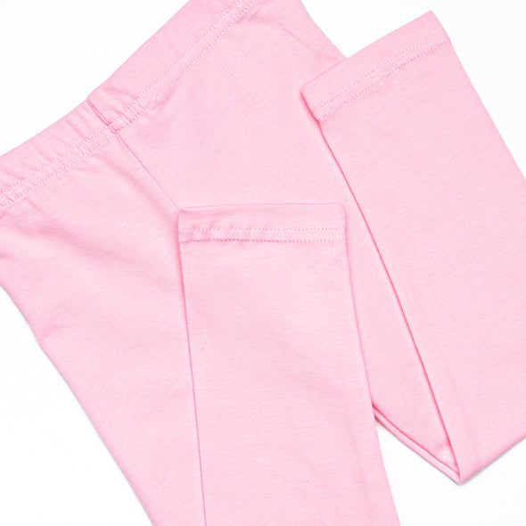Dino-roar Applique Legging Set, Pink