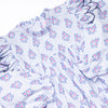 Blue Bud Bouquet Legging Set, Blue