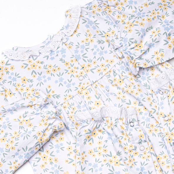 Sage Seasons in the Sun Romper, Yellow