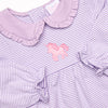 Party Pony Applique Legging Set, Purple