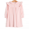 Wrapped in Ribbons Applique Dress, Pink