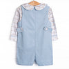 Family Favorites Short Romper Set, Blue