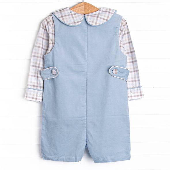 Family Favorites Short Romper Set, Blue