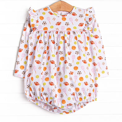 Game Time Long Sleeve Bubble, Pink