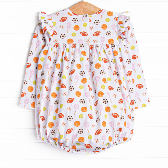 Game Time Long Sleeve Bubble, Pink