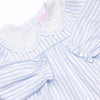 Powder Blue Pinstripe Bubble, Blue