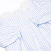 Powder Blue Pinstripe Bubble, Blue