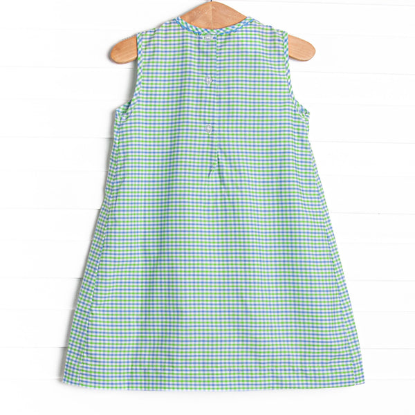 Perfectly Plaid Dress, Green
