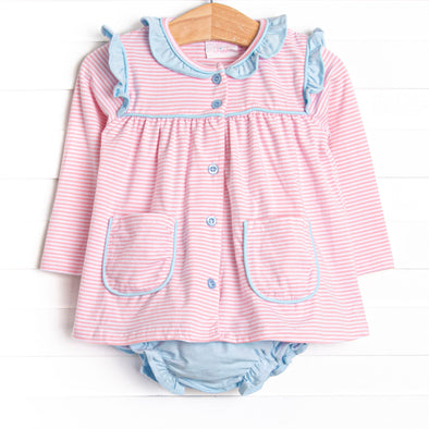 Everyday Play Diaper Set, Blue and Pink Stripe