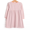 Sophia Ruffle Dress, Dusty Rose Stripe