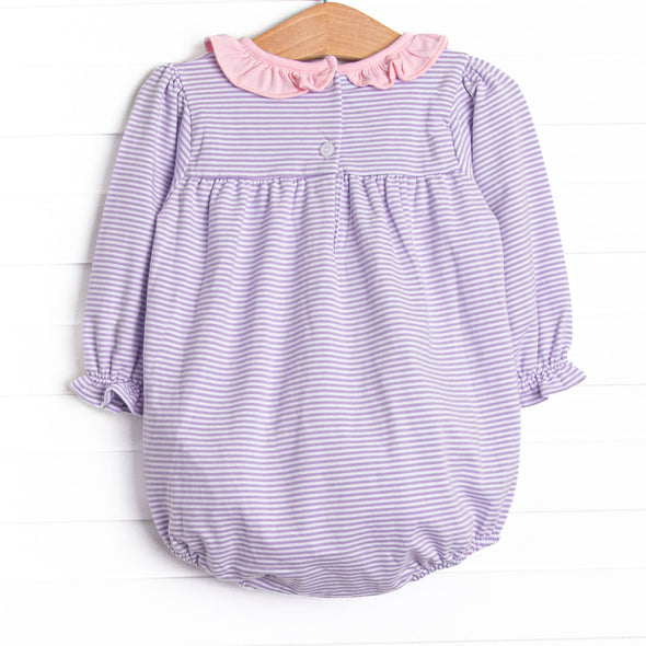 Amelia Bubble, Light Pink and Purple Stripe