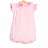 Sit, Stay, Play Applique Bubble, Pink