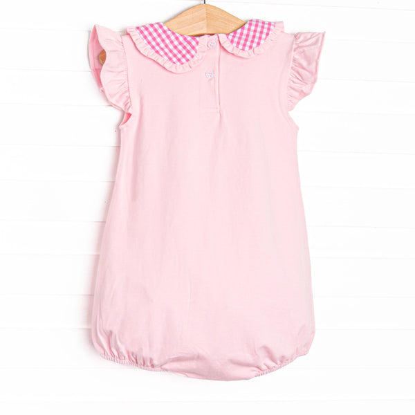 Sit, Stay, Play Applique Bubble, Pink