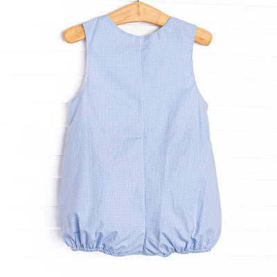 Steamboat Seas Smocked Bubble, Blue