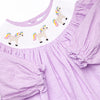 Prancin' Pony Smocked Legging Set, Purple