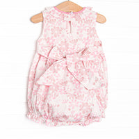 Growing Groovy Ruffle Neck Bubble, Pink