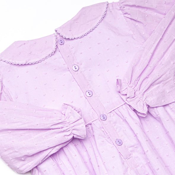 Prancin' Pony Smocked Bubble, Purple