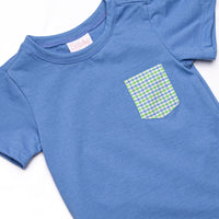Perfectly Plaid Pocket Short Set, Green