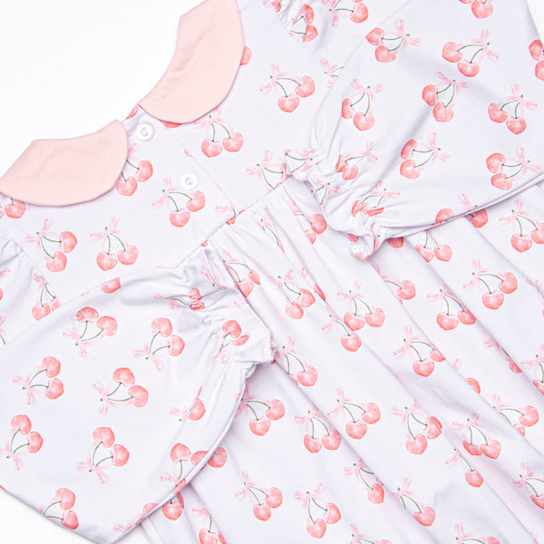Charming Cherries Pocket Bubble, Pink