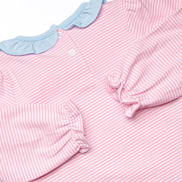 Prancin' Pony Applique Legging Set, Pink Stripe