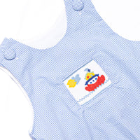 Steamboat Seas Smocked Bubble, Blue