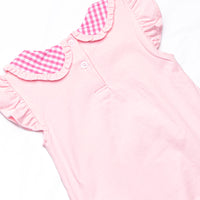 Sit, Stay, Play Applique Bubble, Pink