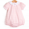 Petite Plaid Bubble, Pink