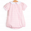 Petite Plaid Bubble, Pink
