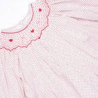 Galentine's Day Smocked Legging Set, Red