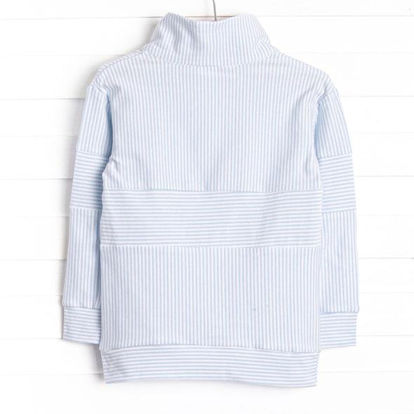 Simple Stripes Pullover, Blue