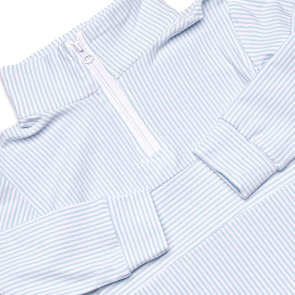 Simple Stripes Pullover, Blue